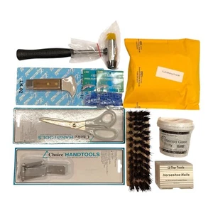 Stained Glass Lead Came Tool Kit - Stained Glass Supplies (9 Items) - Picture 1 of 2
