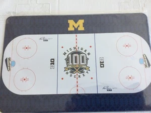 2022-23 Michigan Hockey 100th Anniversary Tin Sign SGA ~ New in Plastic - Picture 1 of 2