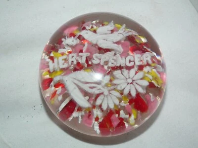 PISAPAPELES PALOMA RITHNER FRIT PERSONALIZADO ANTIGUO DE PRINCIPIOS DEL SIGLO XX Foto 1 de 4