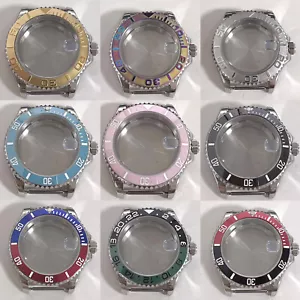 Estuche de reloj bisel de acero inoxidable de 40 mm para movimiento NH35A/NH36A/4R36/7S - Imagen 1 de 45