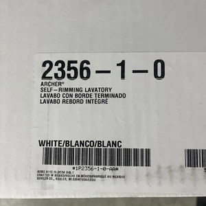 Kohler K-2356-4-0 Archer 22-5/8" Drop-In Vitreous China Bathroom Sink w/O.Drain - Picture 1 of 3