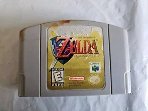 The Legend Of Zelda: Ocarina Of Time Nintendo 64 N64 Auténtico Probado En muy buena condición - Imagen 1 de 6