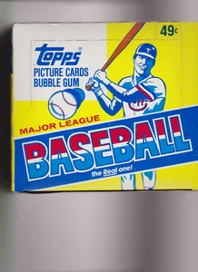 Caja de violonchelo vacía Topps Baseball 1983 - Imagen 1 de 1