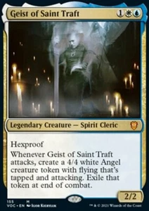 MTG Geist of Saint Traft (155/199) Innistrad Crimson Vow Commander NM - Picture 1 of 1