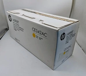NEW HP Laserjet CE342AC Open Box Sealed Yellow Print Cartridge M775 - Picture 1 of 1