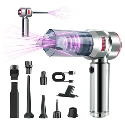 Car Vacuum Cleaner Household car, Handheld Car Dust Blower/Hair Dryer - Image 1 of 4