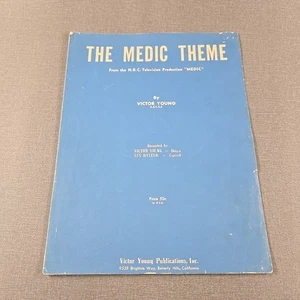 The Medic Theme di Victor Young 1955 spartiti musicali vintage NBC show televisivo - Foto 1 di 5