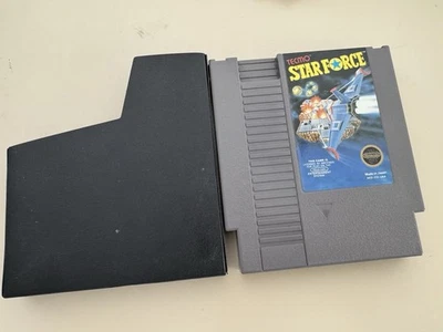 Star Force (Nintendo Entertainment System, 1987) NES Authentic With Sleeve - Image 1 of 3