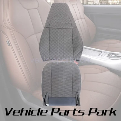 For 2009 2010 Chevy Express GMC Savana 1500 2500 3500 Passenger Cloth Seat Cover - Image 1 of 4