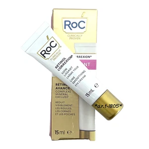 💯Genuine RRP £29 RoC Retinol Correxion Line Smoothing Eye Cream 15ml Dented Box - Picture 1 of 3