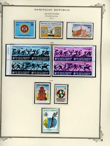 DOMINICAN REPUBLIC Scott Specialty Album Page Lot #54 - SEE SCAN - $$$ - Afbeelding 1 van 1