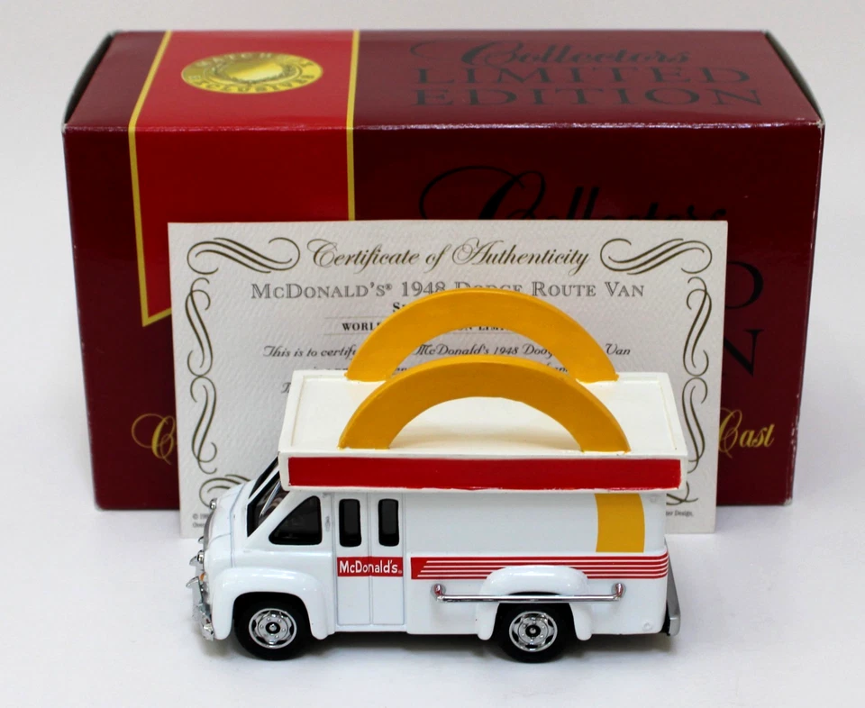 Matchbox Collectibles YYM 36839 McDonald's 1948 Dodge Route Van MIB w/ COA - Image 1 of 4