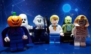 Lego Scooby Doo Minifigure Lotto 75904 Cavaliere Senza Testa Halloween Fantasma Danneggiato - Foto 1 di 24