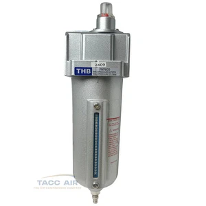 Filtro de coalescencia de aceite 3/4" NPT compresor de aire comprimido separador en línea 0,01u - Imagen 1 de 13