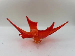 Chalet Lothringen Glaskunst Herzstück Elch Geweih Kunstglas orange - Bild 1 von 7