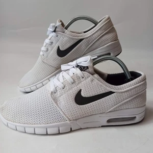 Nike SB Stefan Janoski Max Herren Canvas Turnschuhe – weiß/schwarz – Größe 8 UK - Bild 1 von 17