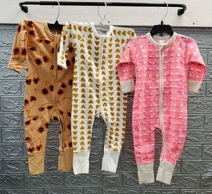 New Bonds Wondersuit 3 Pack One Pieces Multicolor Size 6-12 Months - Picture 1 of 10