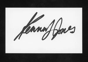 Kenney Jones Schlagzeuger für The Faces & The Who signierte 3x5 Karteikarte E28469 - Bild 1 von 1
