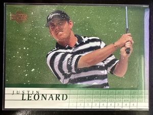 2001 Upper Deck #16 Justin Leonard - Picture 1 of 2