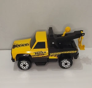 Tonka Road Service Wrecker Tow Truck Yellow Metal & Plastic 2020, Ex Cond - Picture 1 of 15