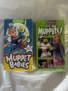 Jim Henson: The Muppet Babies, It’s The Muppets! 2 VHS Lot BEIDE VERSIEGELT - NEU - Bild 1 von 9