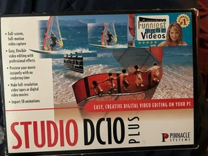 PinnacleStudio DC10 PlusPCVideo Editing Windows 98  Sealed sold as shown inphoto - Picture 1 of 7