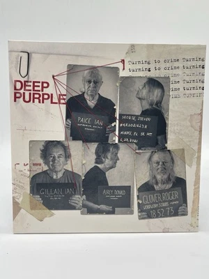 DEEP PURPLE TURNING TO CRIME 2-LP SET EX VINYL GATEFOLD 180G IMPORT EDEL 2021 - Image 1 of 4