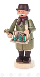 Ruchermann Kunstgewerbehandler AnxAlxP 8 cmx18 cmx9 cm NUEVO Erzgebirge Rauchmann - Imagen 1 de 1