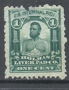 RS126 Holman Liver Pad 1 centesimo fiammifero e medicina stampo privato proprietario - Foto 1 di 1