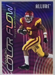 2025 Upper Deck Allure SE REGGIE BUSH #CF5-7 SSP MACRO COLOR FLOW MMA - Bild 1 von 2