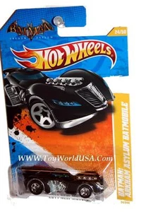 2011 Hot Wheels #24 New Models Arkham Asylum Batmobile LOGO Card - Picture 1 of 1