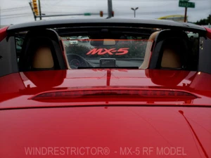 Wind Deflector for Mazda Miata RF Retractable Fast Back Custom Illuminated logo - Bild 1 von 1