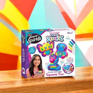 Children Squeezies Set Butterfly Unicorn Owl Fun Arts Crafts Activity Kids Gifts - Picture 1 of 7