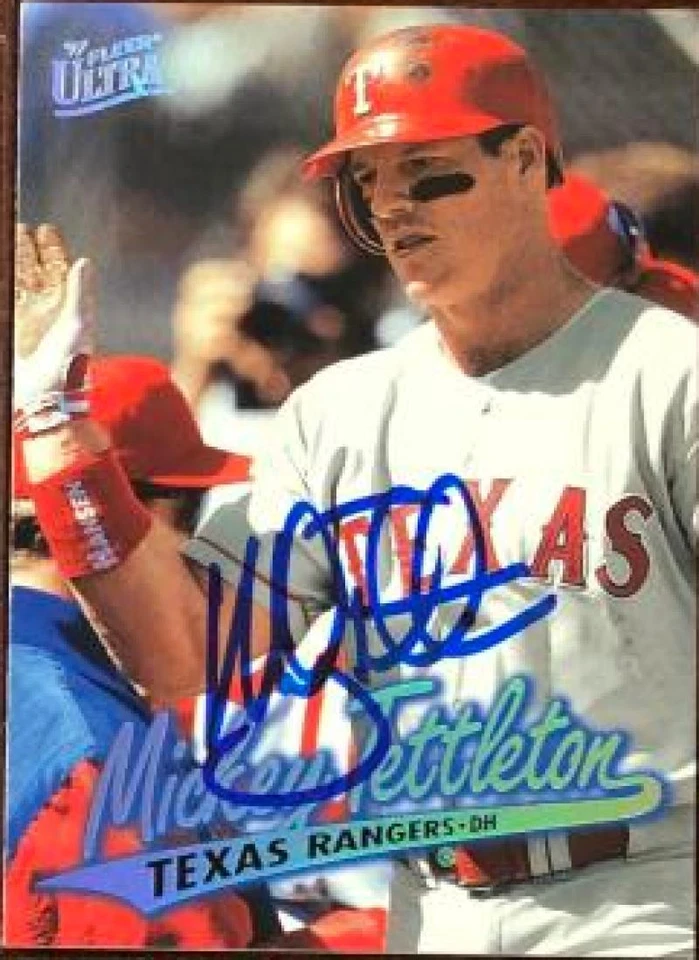 Fleer Ultra 1997 autografiado por Mickey Tettleton #389 Foto 1 de 1