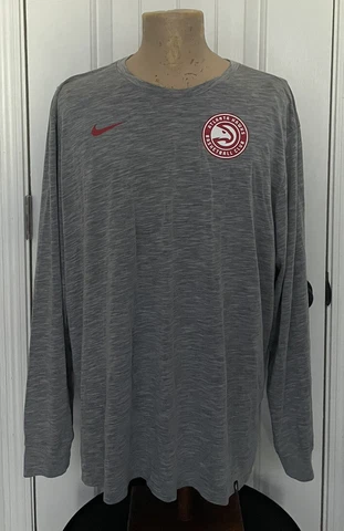 Nike Atlanta Hawks Men’s Long Sleeve T-Shirt Size XXL Cover