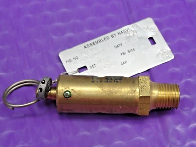 Kunkle 548-A01-KM  Safety Relief Valve  1/4" 300 PSI  0548-A01-KM - Image 1 of 4