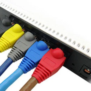 20x RJ45 8P8C Network Cable Connector Adapter Cover Cap / Boot for CAT 5/5e/6-qj - Photo 1/6