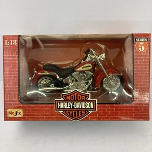 Harley Davidson 1986 FLST Heritage Softail Evolution Series 5 1:18 diecast-nuevo en caja - Imagen 1 de 15