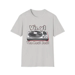 Vinyl Record Collector, Music Shirt, Record Collection Unisex Softstyle T-Shirt - Picture 1 of 53