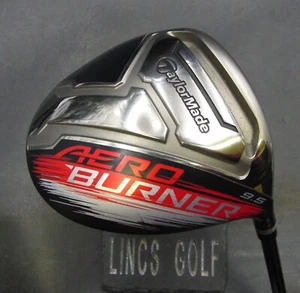 Taylormade AeroBurner Black 9,5° Driver Stiff Graphitschaft Golf Pride Grip* - Bild 1 von 6