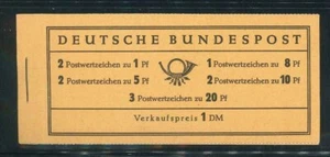 BRD Bund Heuss Markenheftchen 4Y II ** postfrisch - Bild 1 von 2