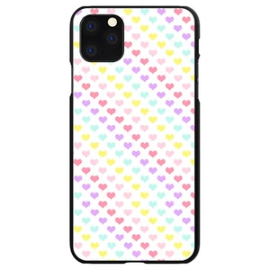 Funda Rígida para iPhone / Samsung Galaxy Corazones Arco Iris Patrón Diagonal - Imagen 1 de 38