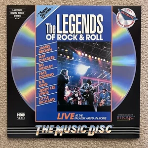 The Legends Of Rock & Roll Live Laserdisc -Tested James Brown Ray Charles - Bild 1 von 2