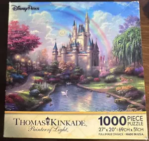 Walt Disney World Cinderella Schloss Puzzle von Thomas Kinkade-Neu - Bild 1 von 5