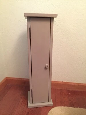 Armario de papel higiénico, armario de almacenamiento de baño Foto 1 de 4