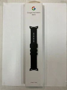 Orologio Google Pixel OEM Cinturino in pelle artigianale 137-170 mm/piccolo - Nero - Foto 1 di 3