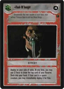 Flash Of Insight (Dagobah-Limited) | Decipher Star Wars CCG | NM/LP - Picture 1 of 1