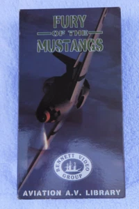 RARE Fury of the Mustangs VHS Aviation P-51 Mustang plane - Picture 1 of 3