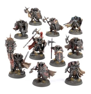 CHAOS WARRIORS set di 10 miniature SLAVES TO DARKNESS warhammer AGE OF SIGMAR et - Foto 1 di 9