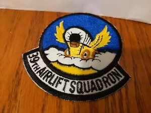 USAF 39th Airlift Squadron Subdued Patch 3 x 3 inch C-130 # 1 - Picture 1 of 3